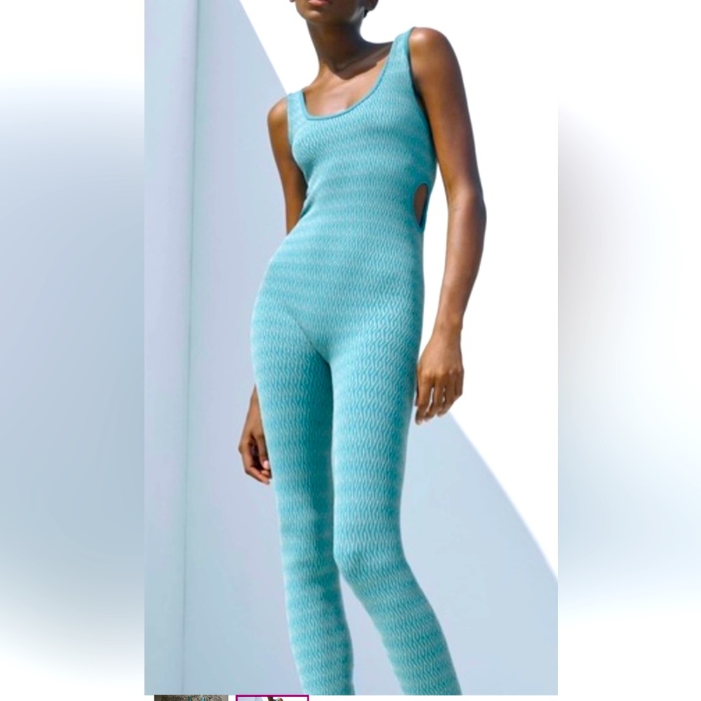 ZARA NWT Side CutOut Jumpsuit M-L